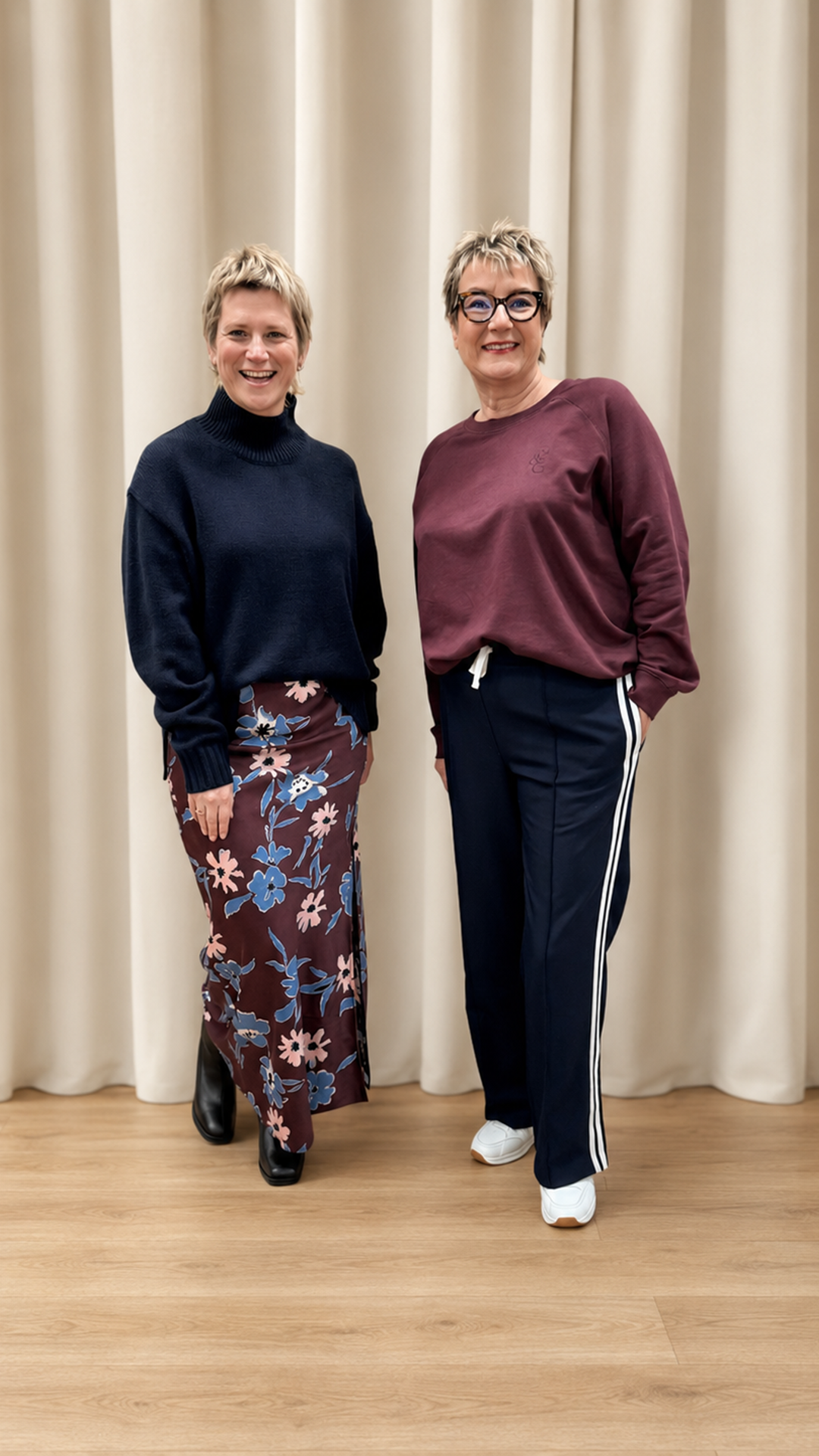 style items clothing on different bodies